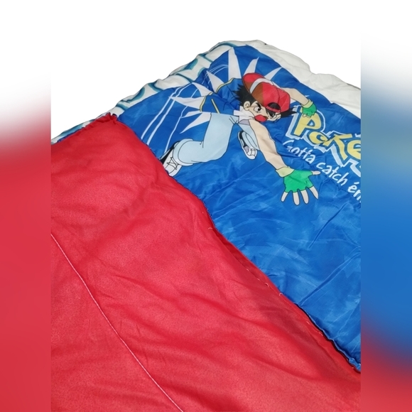 Vintage Pokeman Nintendo Gotta‎ Catch Em All Sleeping Blanket (no zipper) - Picture 6 of 10